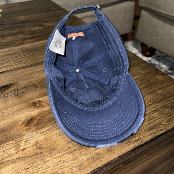 Bubba Gump Shrimp Co. Restaurant Navy Cap Hat Denver Colorado Adjustable - Picture 3 of 6